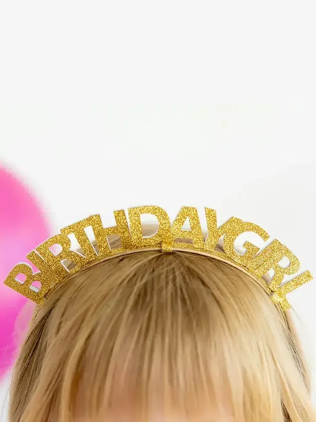 Sweet Wink ‘Birthday Girl’-haarband voor meisjes