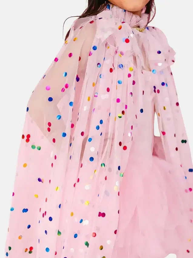 Sweet Wink Confetti-cape