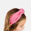 Sweet Wink frambozenkleurige strass-haarband
