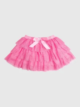 Sweet Wink frambozenkleurige tutu met strik en lagen