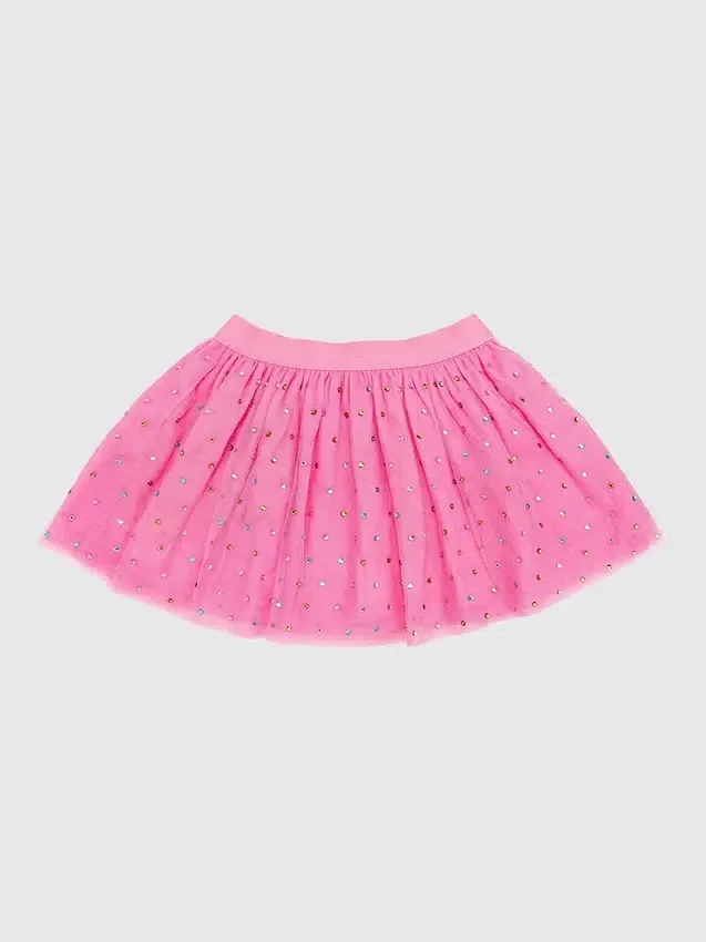 Sweet Wink frambozenrode tutu met strass