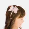 Sweet Wink-hoofdband met hartjesbedeltje en glitter strik