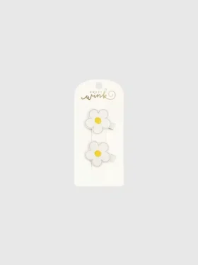 Sweet Wink-set met madeliefjesclips