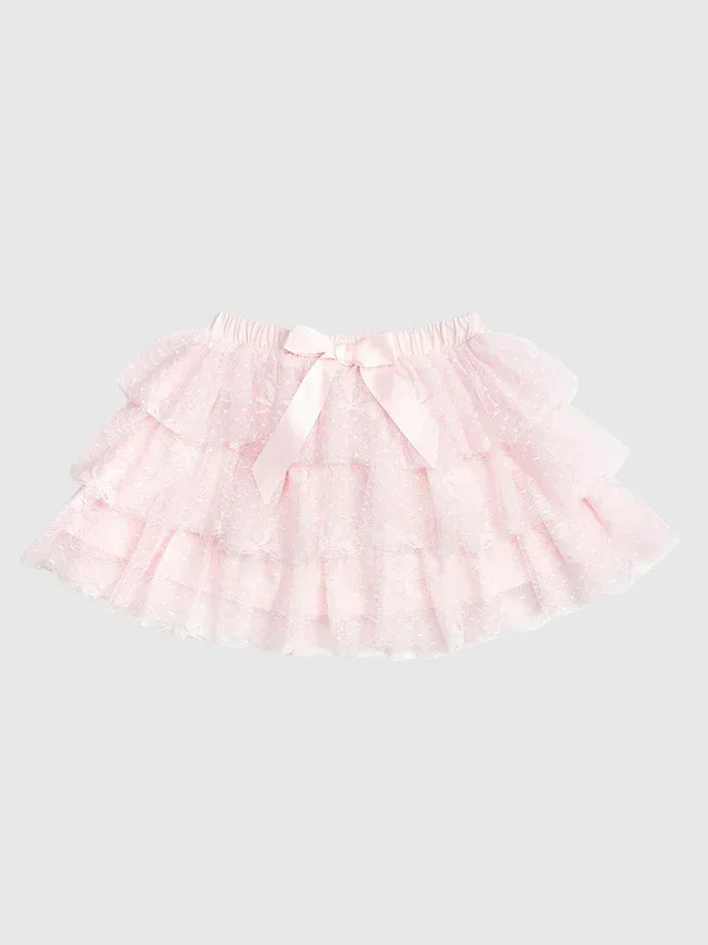 Sweet Wink tutu met strik en gelaagde kant