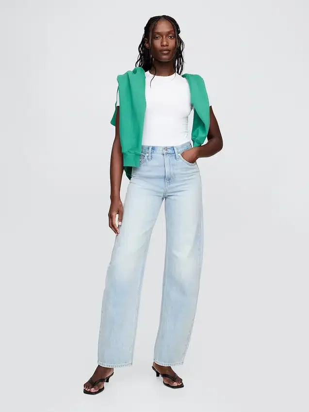 T-shirt-body met strakke jersey en string