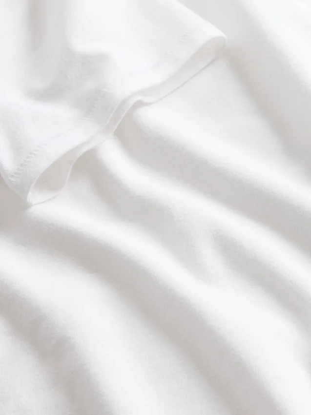 T-shirt-body met strakke jersey en string