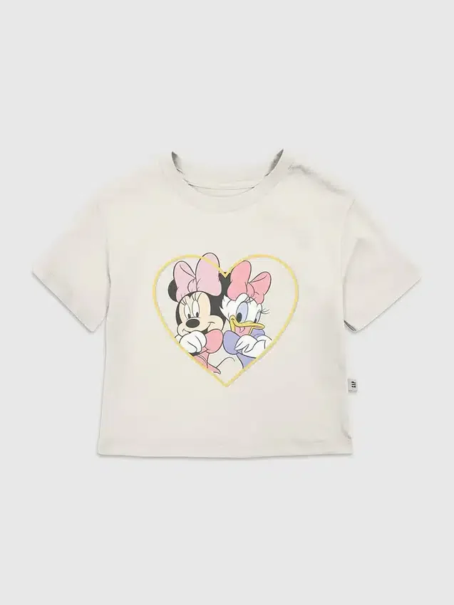 T-shirt met afbeelding van Minnie en Daisy als beste vriendinnen voor peuters