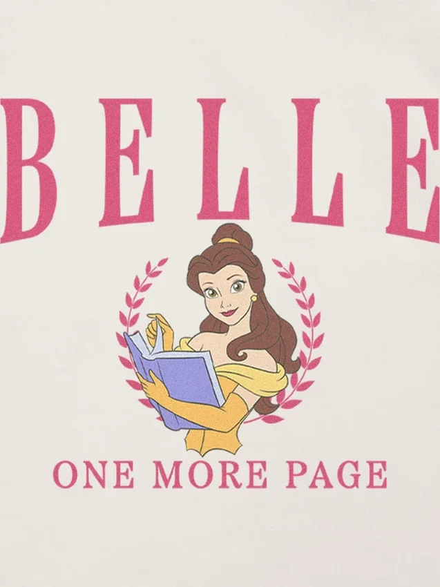 T-shirt met 'Belle' -print voor peuters