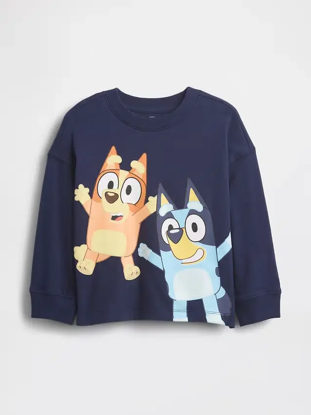 T-shirt met Bluey-afbeelding voor Baby & Peuter
