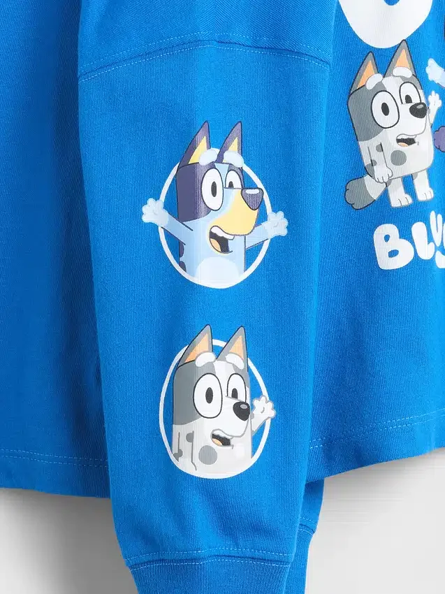 T-shirt met Bluey-afbeelding voor Baby & Peuter