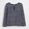 T-shirt met borduursels en ribboord voor Baby & Peuter
