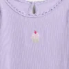 T-shirt met borduursels en ribboord voor Baby & Peuter