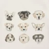 T-shirt met diverse puppy-afbeeldingen voor peuters