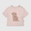 T-shirt met Doggie Bow-afbeelding voor peuters