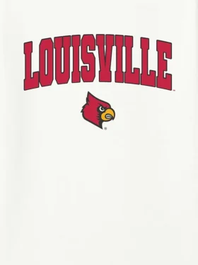 T-shirt met donkere afbeelding van het Arch Logo van de University of Louisville