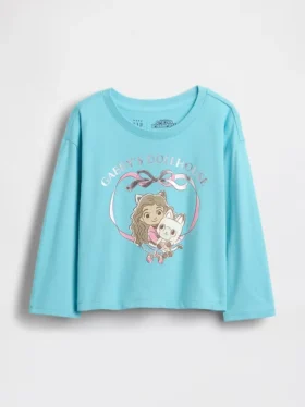 T-shirt met ‘Gabby’s Dollhouse’-print voor Baby & Peuter