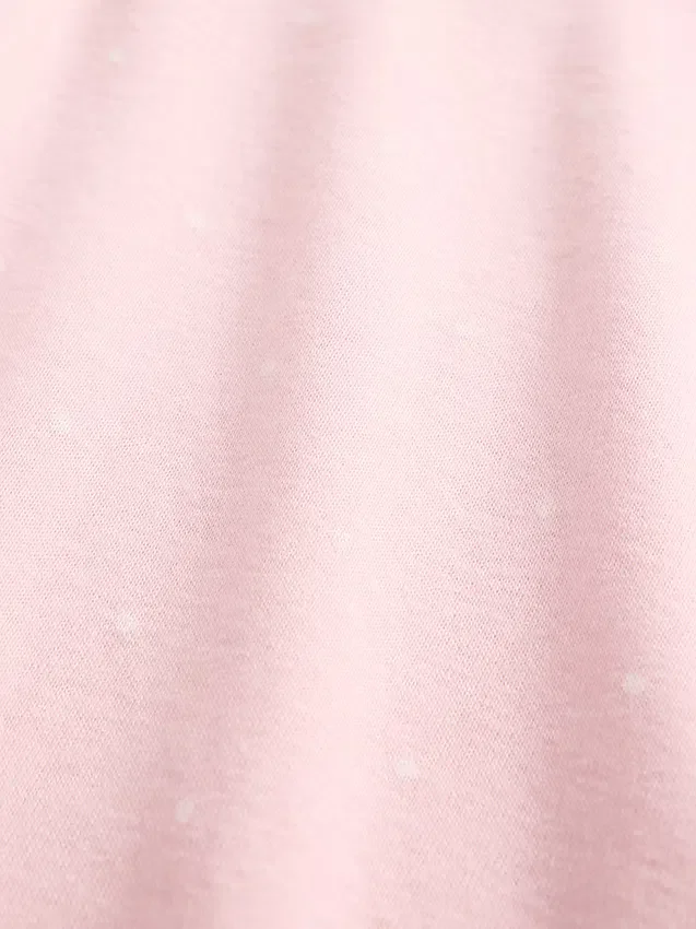T-shirt met geribde kraag voor kinderen