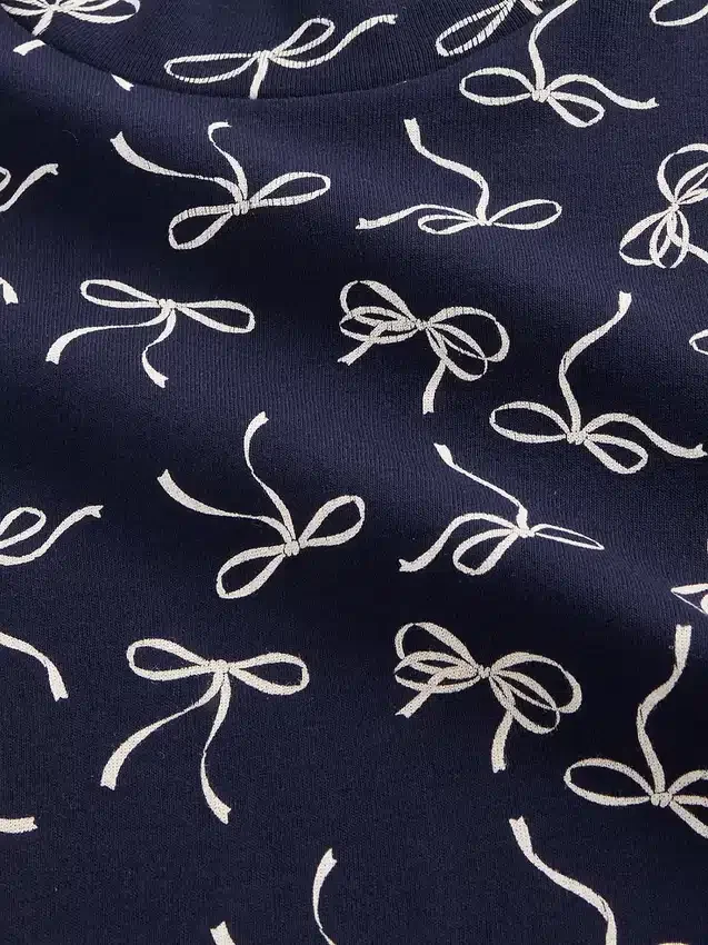 T-shirt met geribde kraag voor kinderen