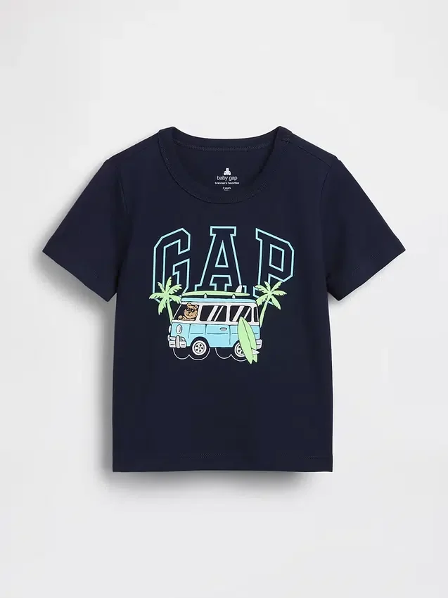 T-shirt met grafisch logo voor Baby & Peuter