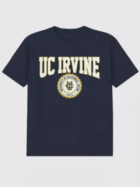 T-shirt met het universiteitszegel van de University of California Irvine