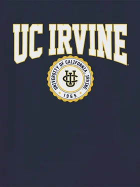 T-shirt met het universiteitszegel van de University of California Irvine