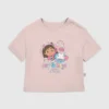 T-shirt met ‘Hey Gabby’-opdruk voor peuters uit de Gabby’s Dollhouse-collectie