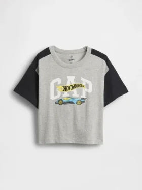 T-shirt met Hot Wheels-logo voor Baby & Peuter