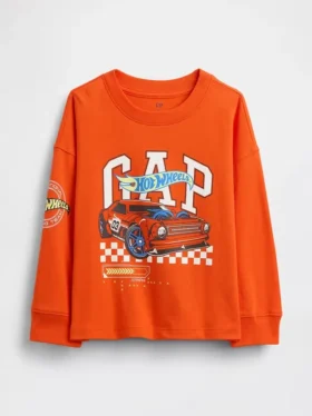 T-shirt met Hot Wheels-print voor Baby & Peuter