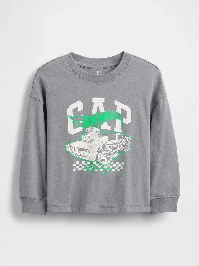T-shirt met Hot Wheels-print voor Baby & Peuter