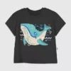 T-shirt met ‘It’s a Whale’-print voor peuters