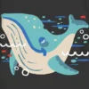 T-shirt met ‘It’s a Whale’-print voor peuters
