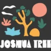 T-shirt met 'Joshua Tree'-print voor peuters