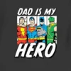 T-shirt met 'Justice League Hero Dad'-afbeelding voor peuters van DC Comics