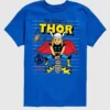 T-shirt met korte mouwen en print voor peuters: Marvel Thor Doodle