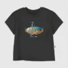 T-shirt met 'Lets Ride'-print voor peuters