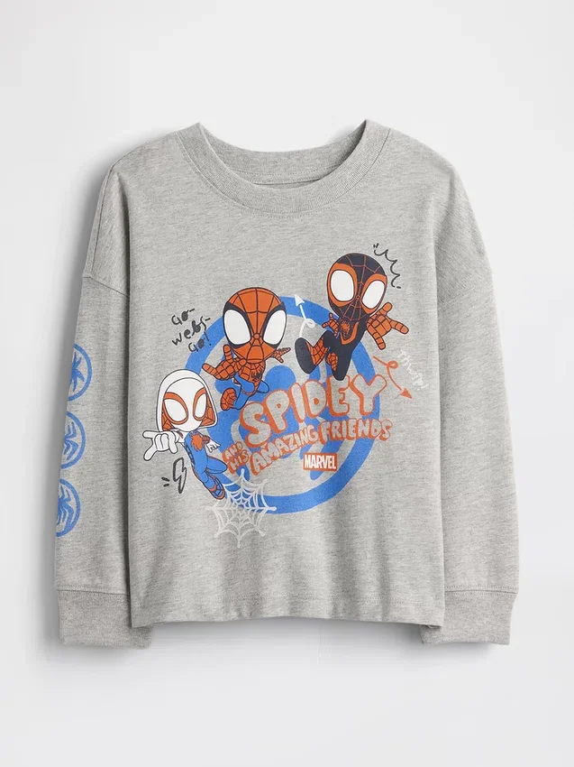T-shirt met Marvel-print voor Baby & Peuter