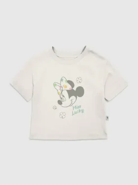 T-shirt met Minnie Mouse ‘Miss Lucky’-afbeelding voor peuters