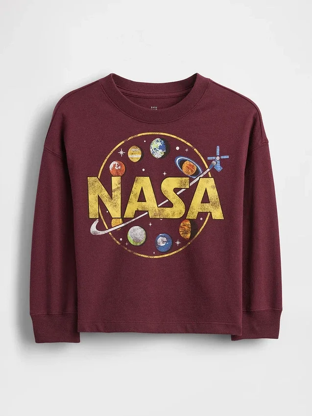 T-shirt met NASA-afbeelding voor Baby & Peuter