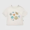 T-shirt met 'Planets Jumble'-print voor peuters