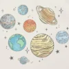 T-shirt met 'Planets Jumble'-print voor peuters