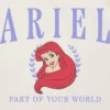 T-shirt met print voor peuters: Ariel Collegiate
