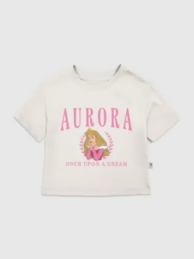 T-shirt met print voor peuters: Aurora Collegiate
