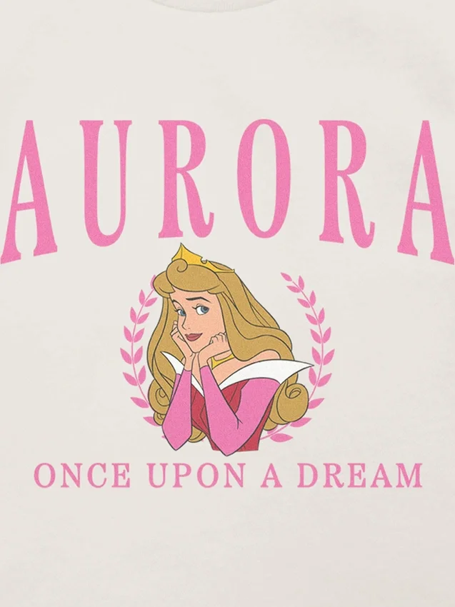 T-shirt met print voor peuters: Aurora Collegiate