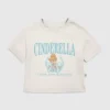 T-shirt met print voor peuters: Cinderella Collegiate