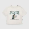 T-shirt met print voor peuters: Jasmine Collegiate