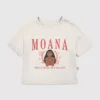 T-shirt met print voor peuters: Moana in collegestijl