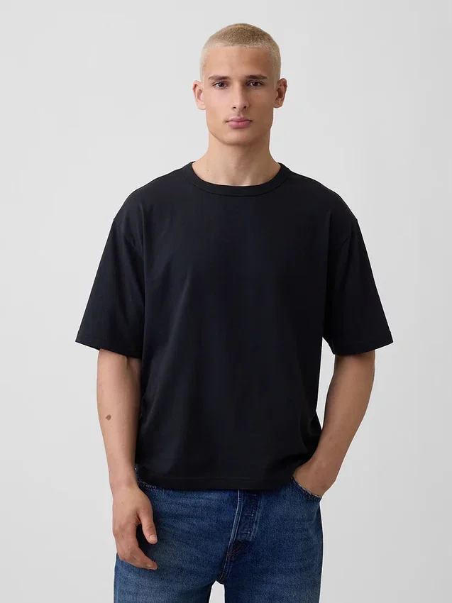 T-shirt met relaxte pasvorm
