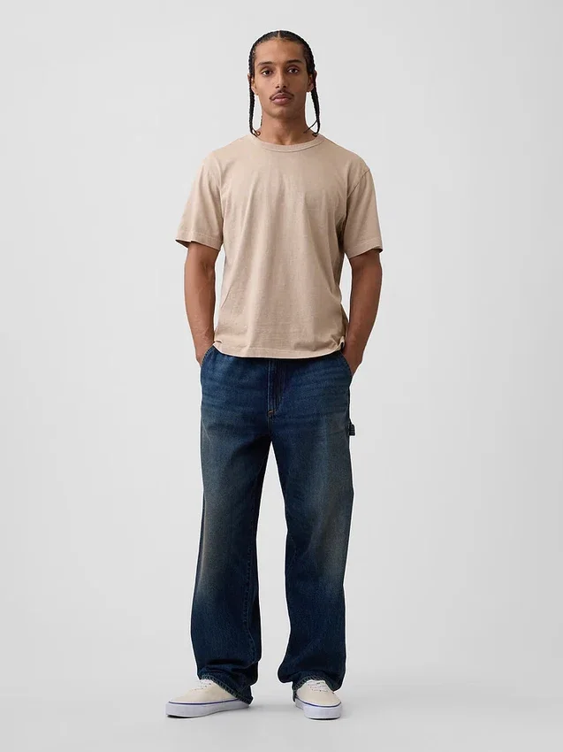 T-shirt met relaxte pasvorm