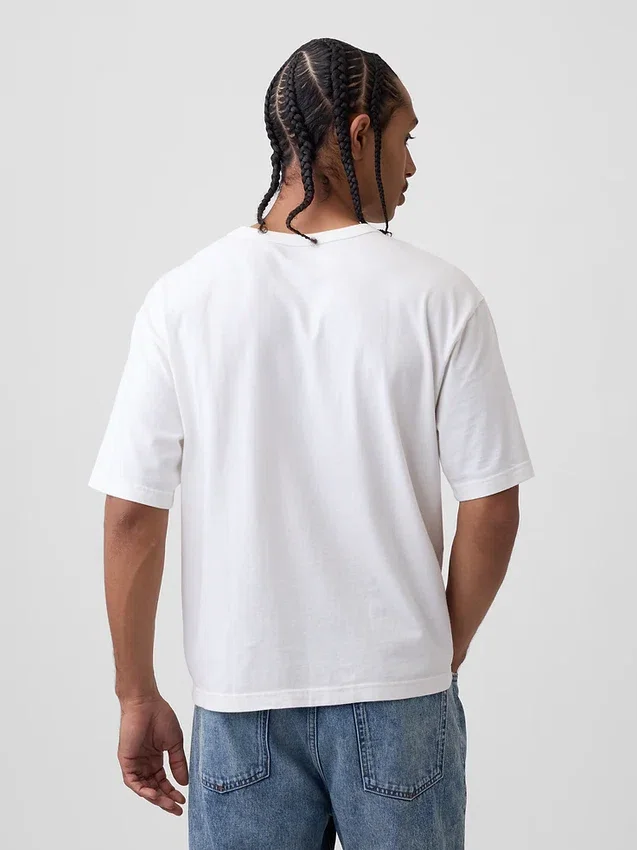 T-shirt met relaxte pasvorm