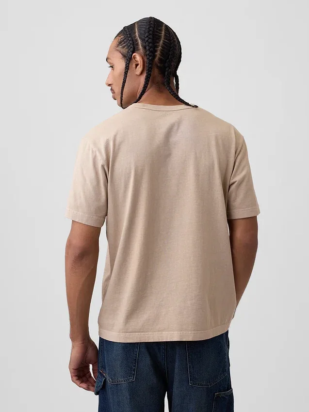 T-shirt met relaxte pasvorm